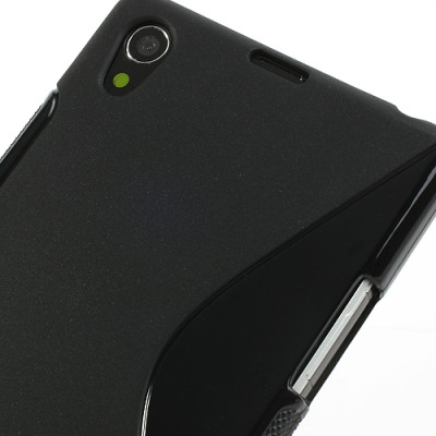 Силиконови гърбове Силиконови гърбове за Sony Силиконов гръб ТПУ S-Case за Sony Xperia Z1 L39h C6903 черен